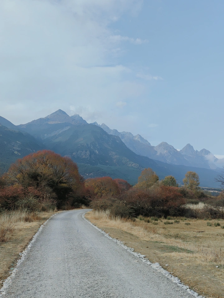 油画秋景