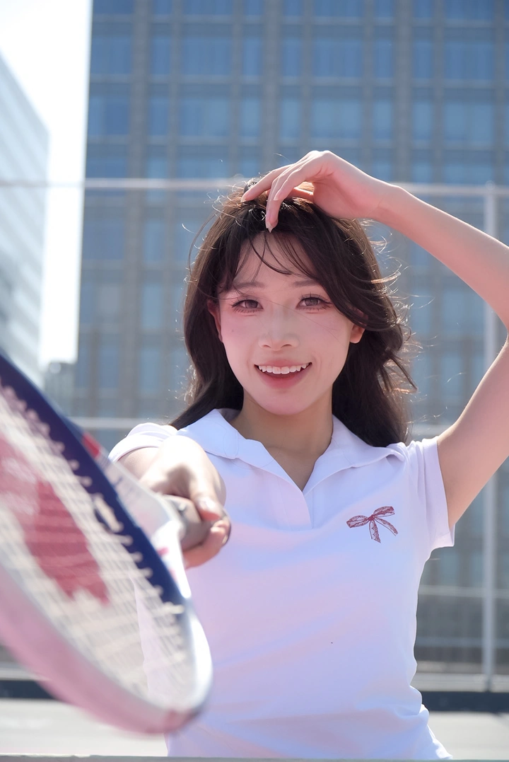 打球的女同学怎么这么好看！？