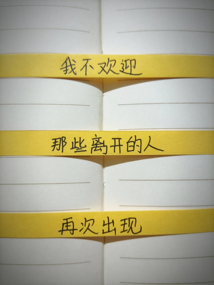 离开的人再出现，不欢迎！