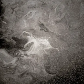 烟尘弥漫的沙漠