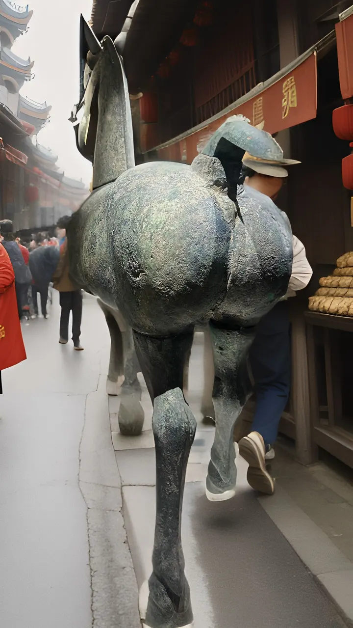 青铜马出走了