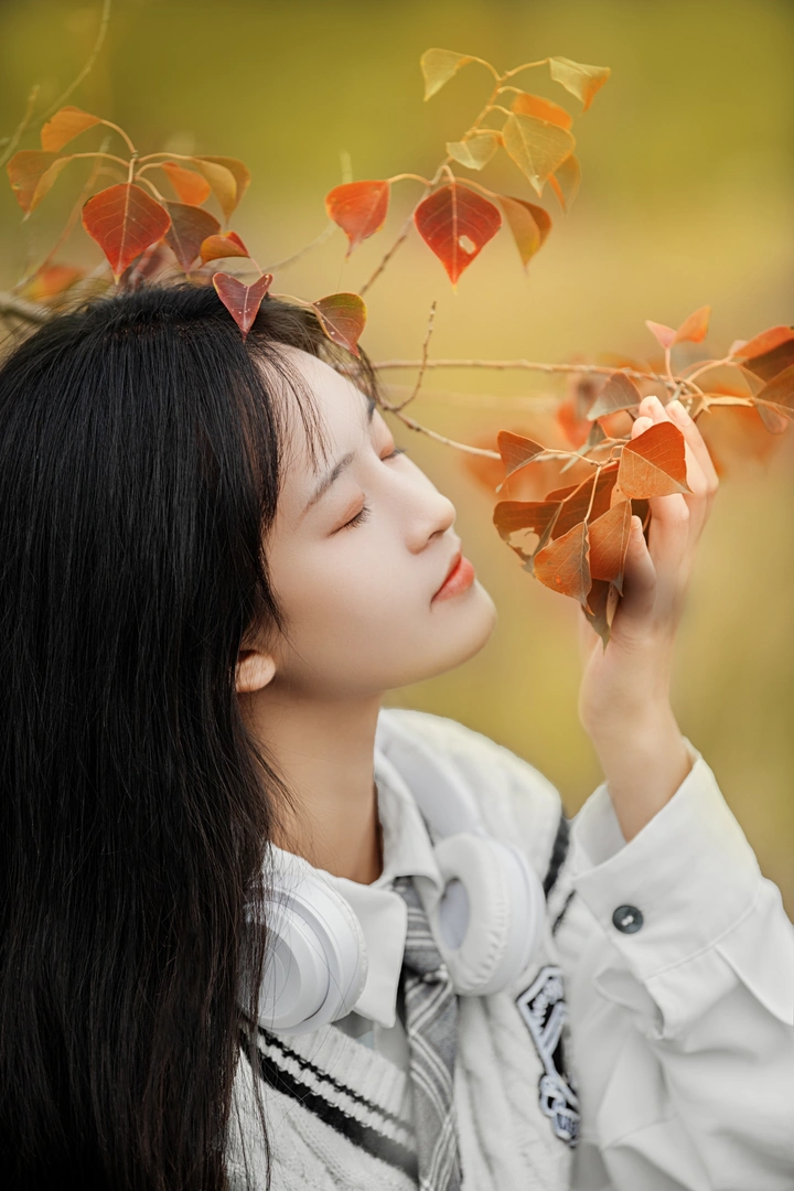 秋色唯美人像