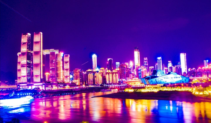 夜景重庆