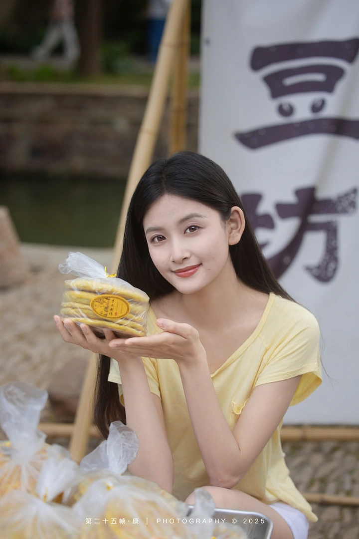 卖麻糕的女孩