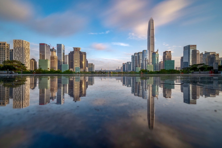 深圳倒影