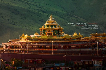 市中心的一座大型建筑