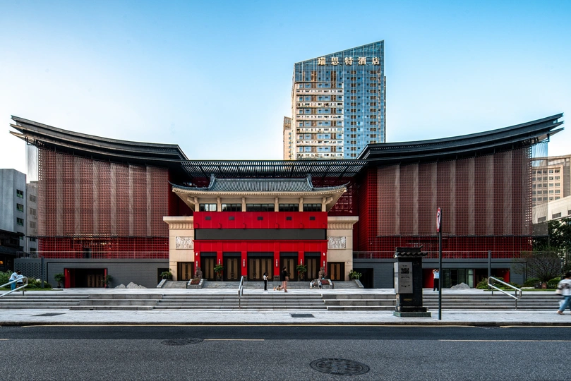 城市中的现代化建筑大楼