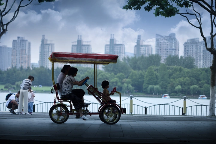 雨后的公园