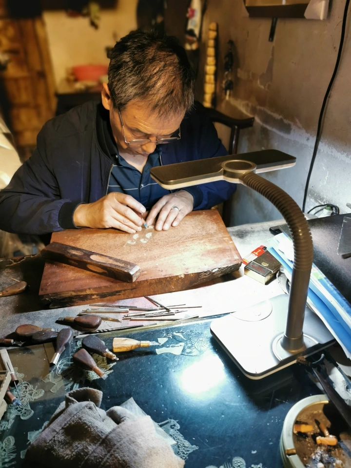 手工皮影制作