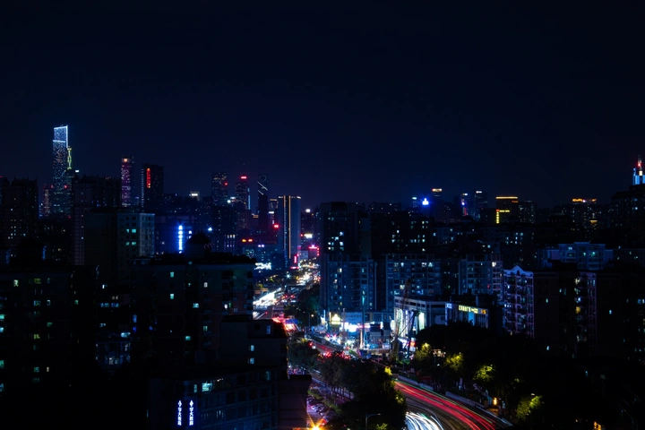 夜景•广州