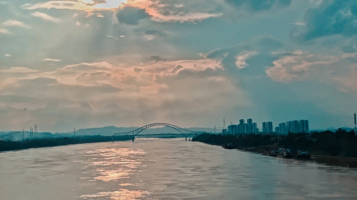 夕阳西下