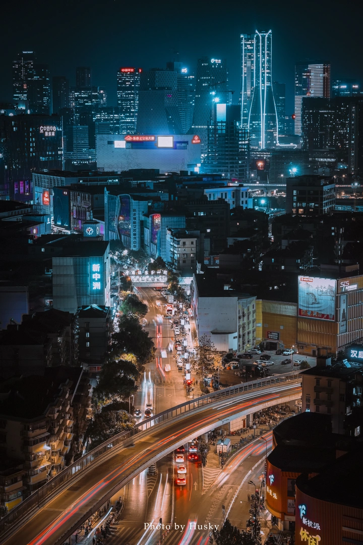 清泰立交夜景