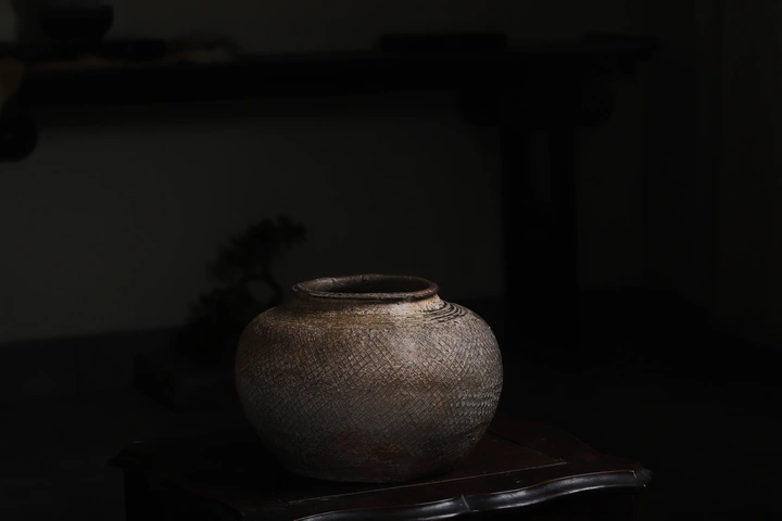 布纹罐