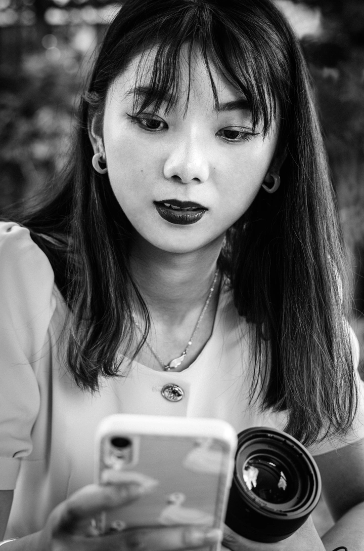 美女摄影师