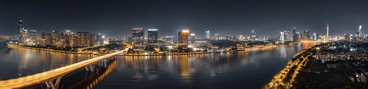 广州珠江夜景画卷