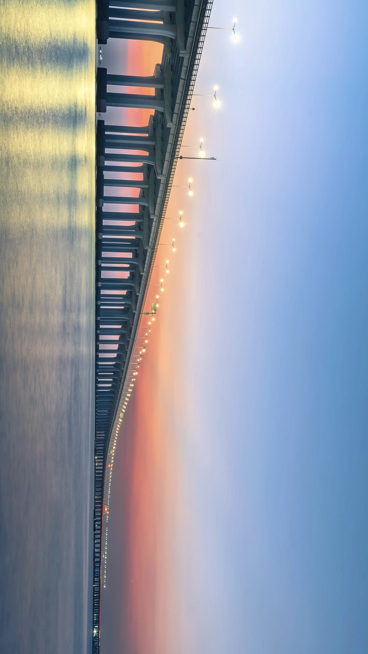 海边日落•广深沿江高速