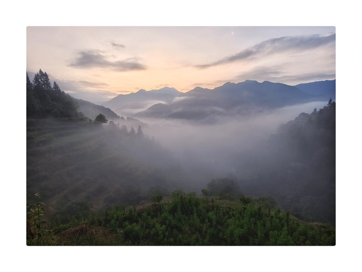 山村的早晨