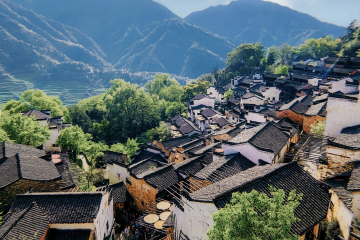 婺源篁岭一角