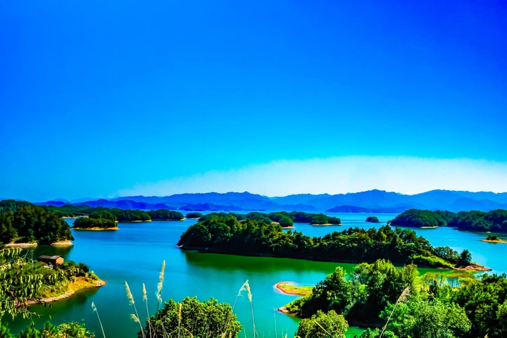 山清水秀的千岛湖