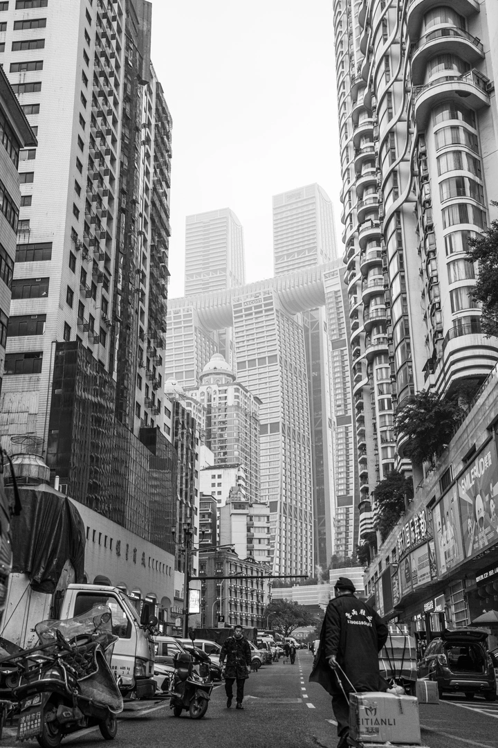 不同角度下的“来福士”