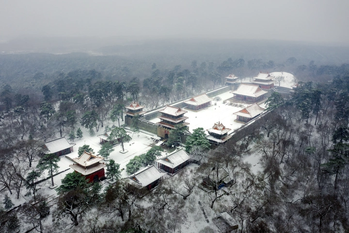沈阳《清·福陵》雪