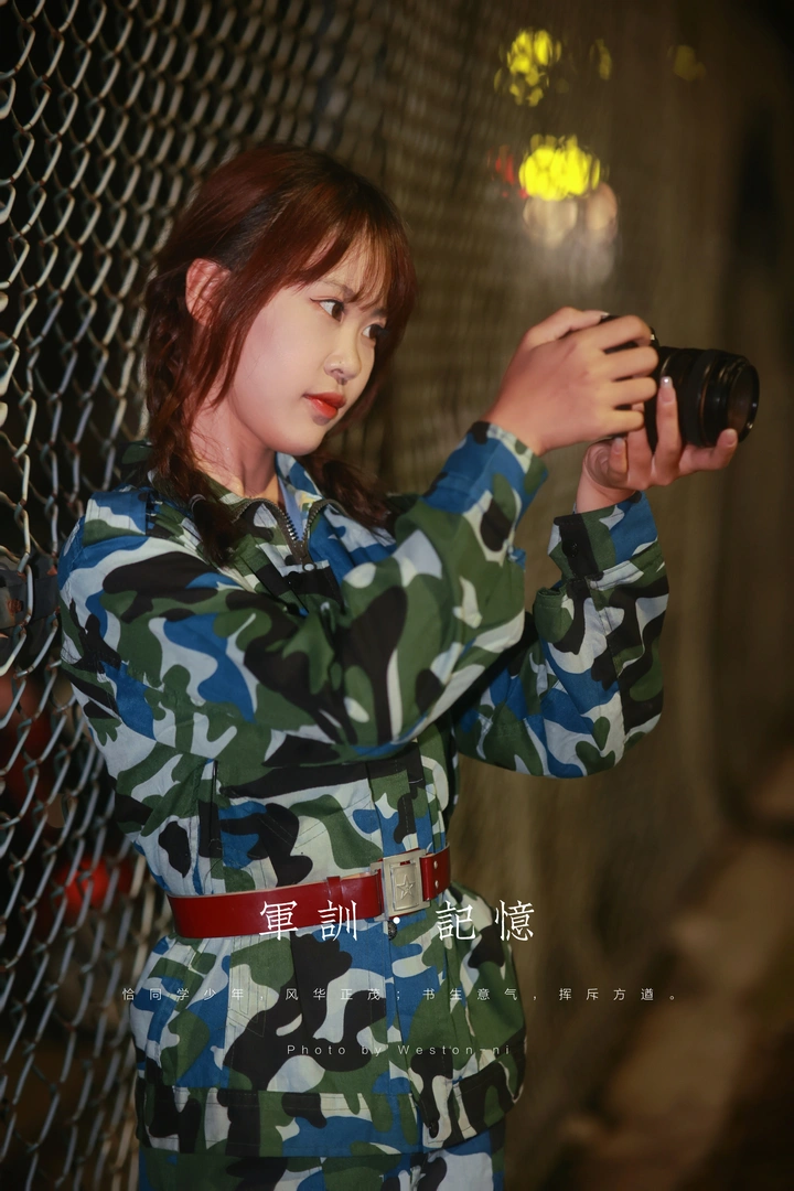 军训服｜迷彩服写真