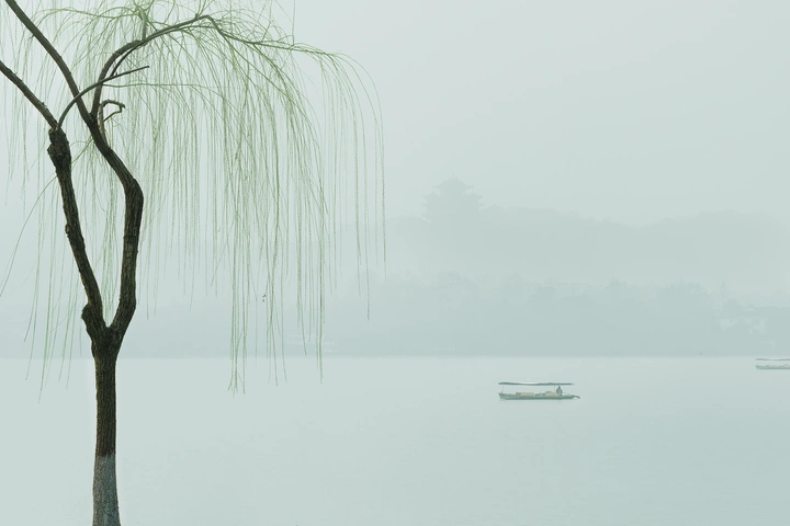 西湖早春