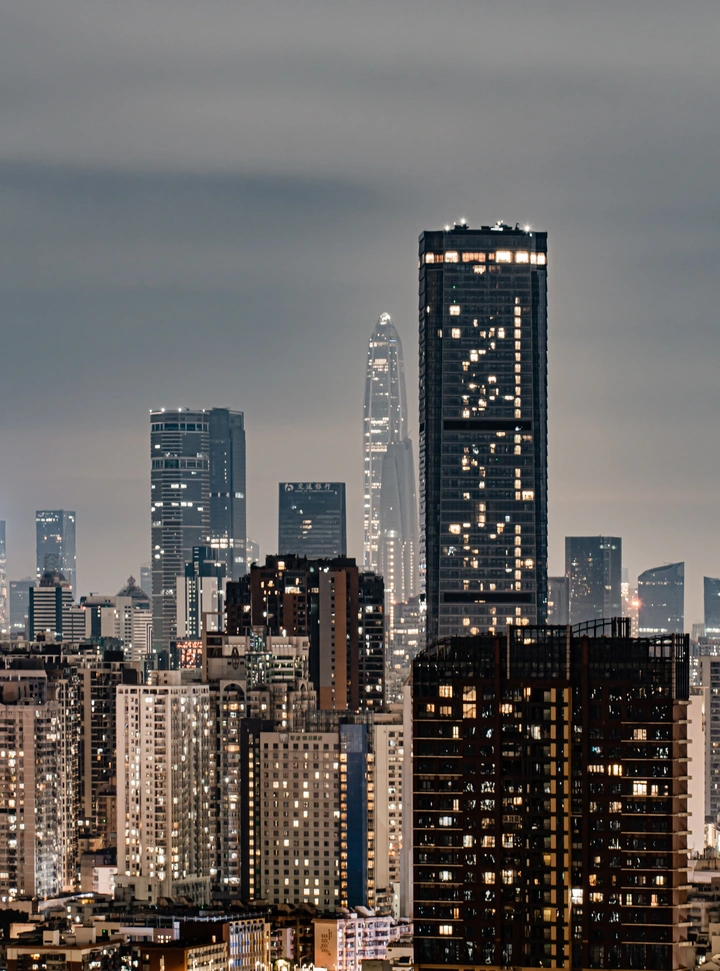 深圳深夜夜景