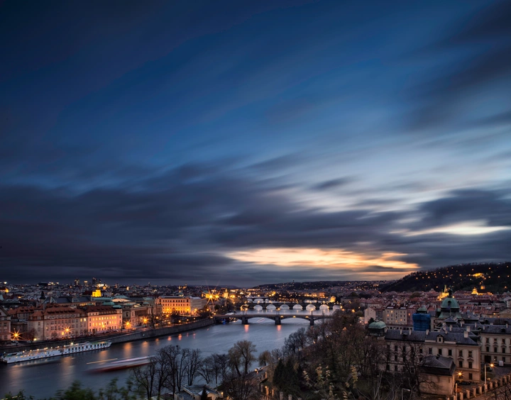 Sunset in Praha