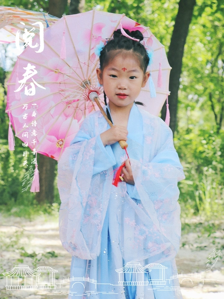 古风汉服，小姐妹