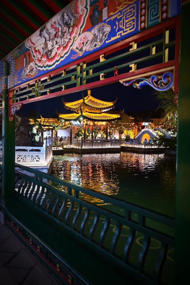 大观园夜景
