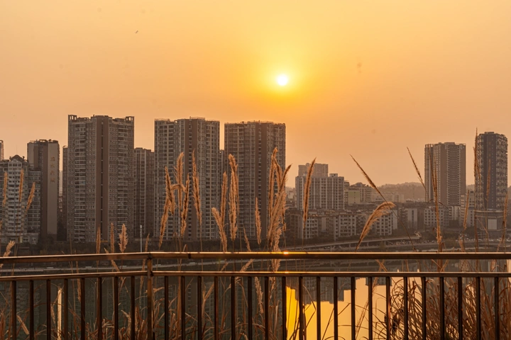 夕阳西下