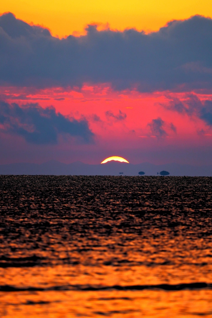 青海湖日出