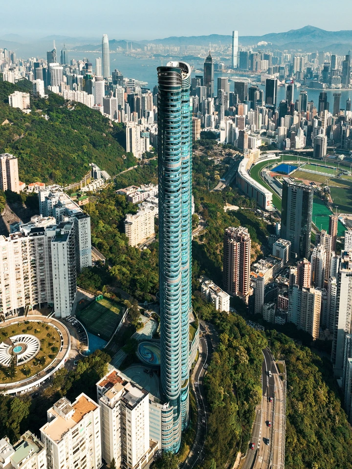 香港天际线豪宅