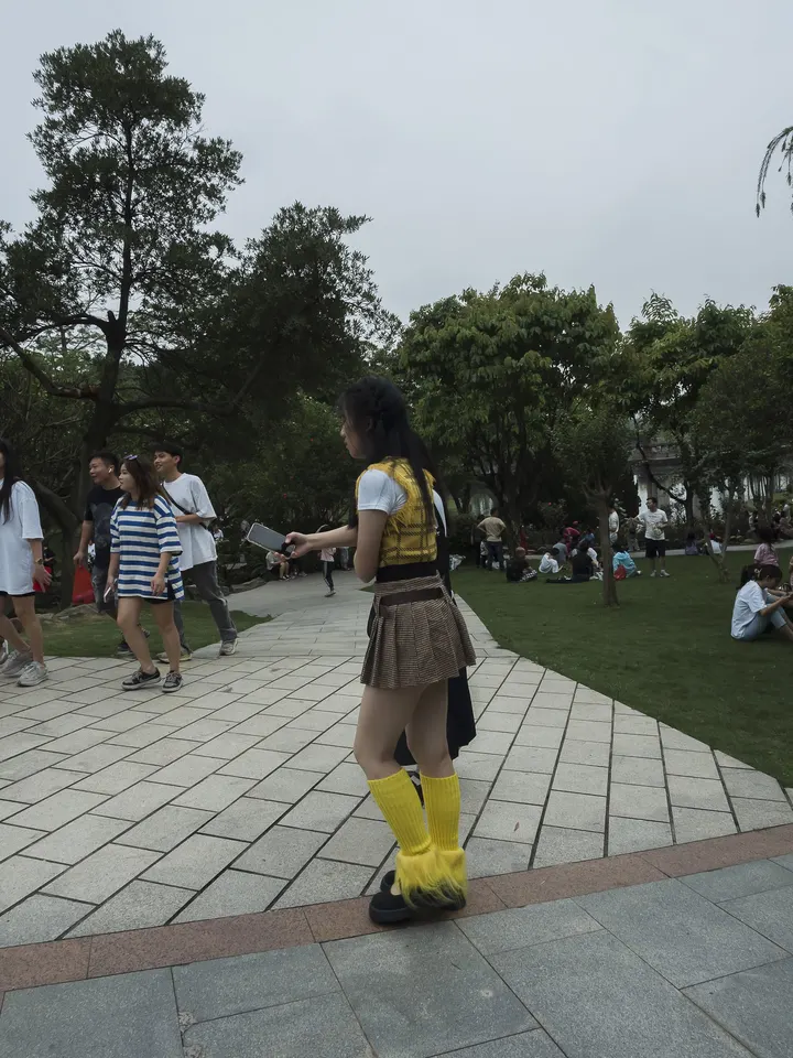 街拍广州