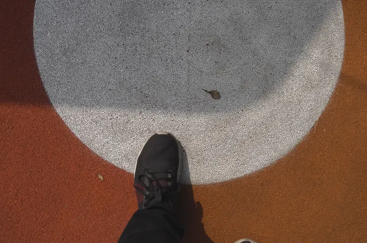 人行步道几何色彩