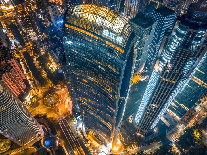 珠江城夜景