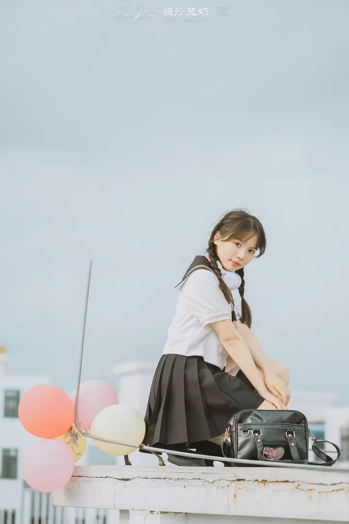 天台拍照｜JK日系写真