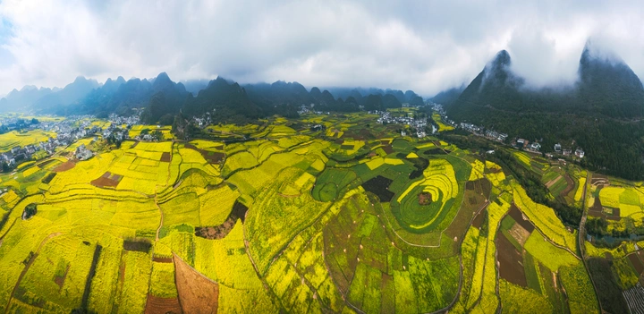 田园织锦