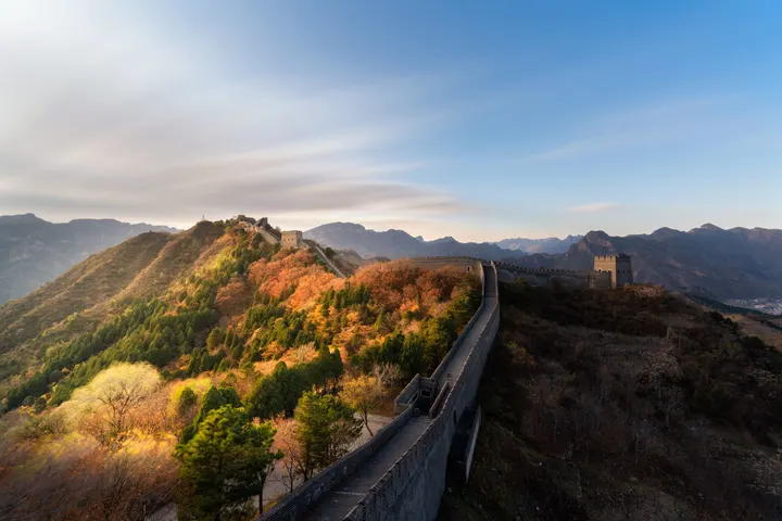 黄崖关长城秋景