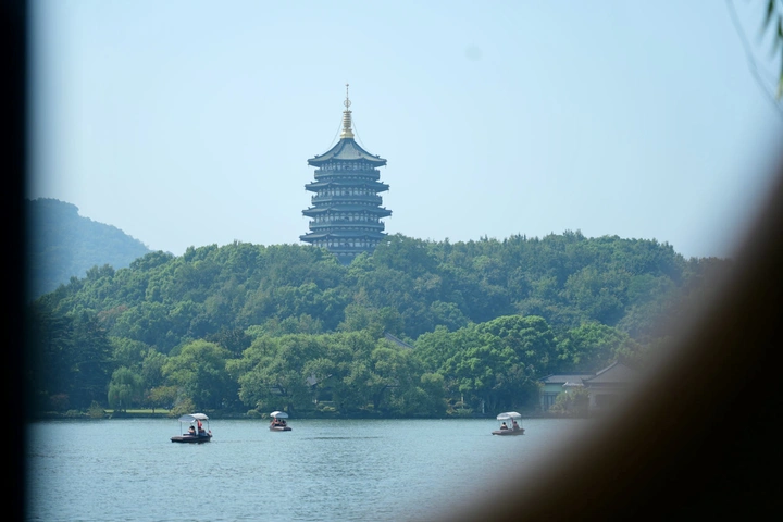 西湖看海