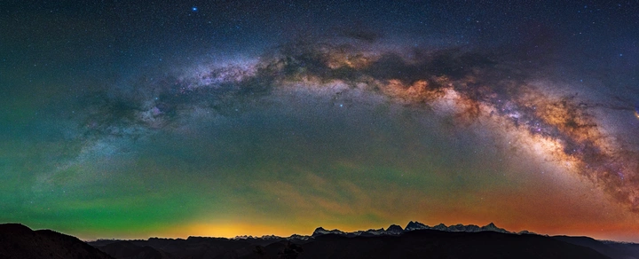 星空下
