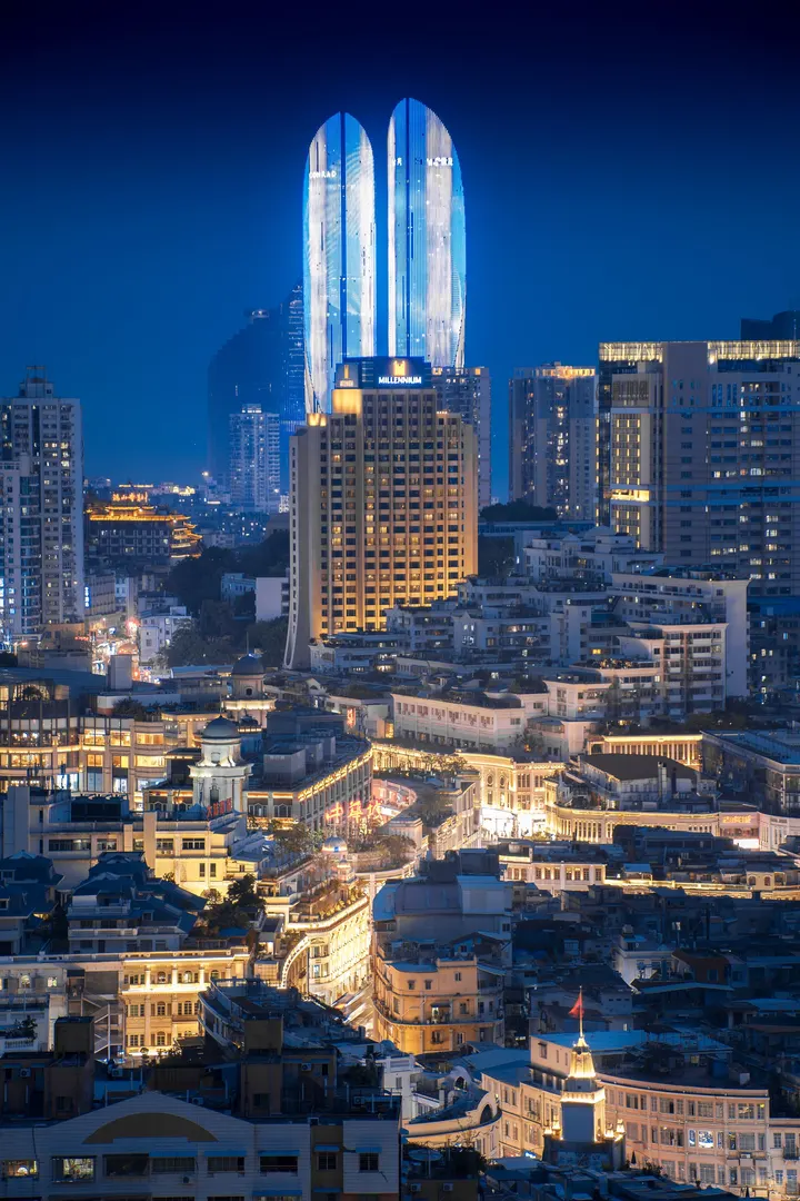 鹭岛入夜