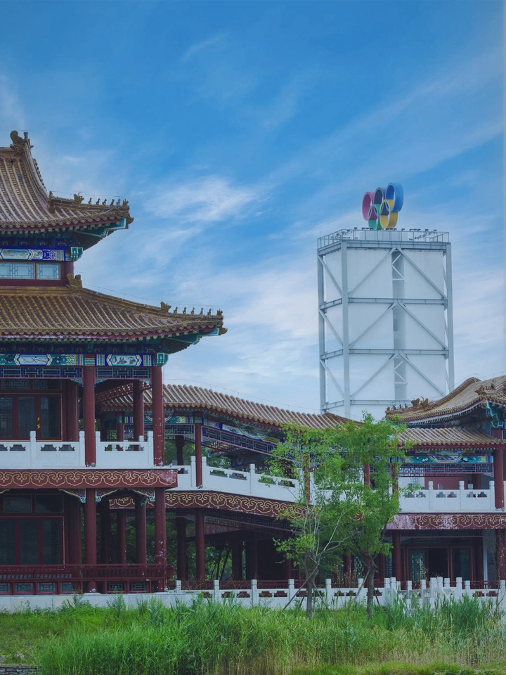 首钢园的工业与现代建筑