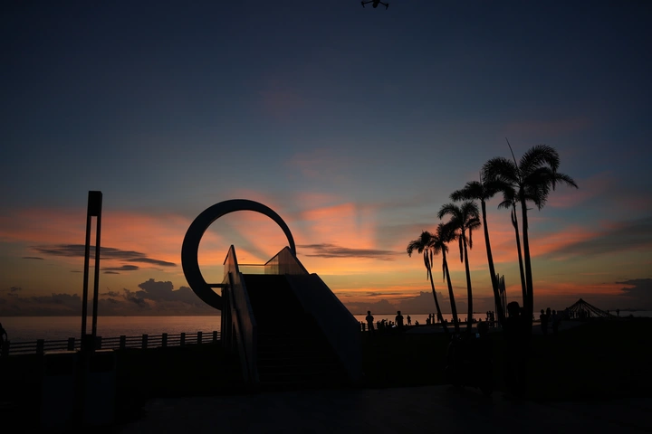 海口拾贝公园美景