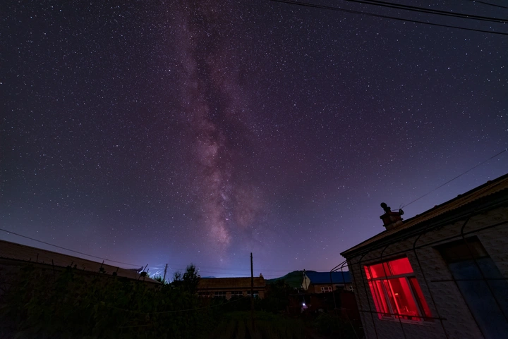 家乡的四季星空