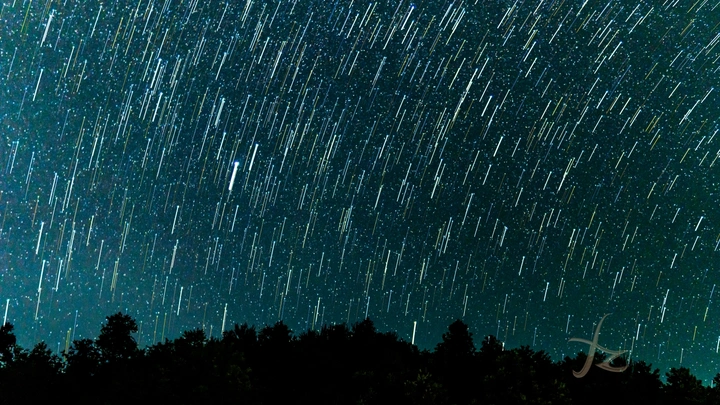 楼顶的星空