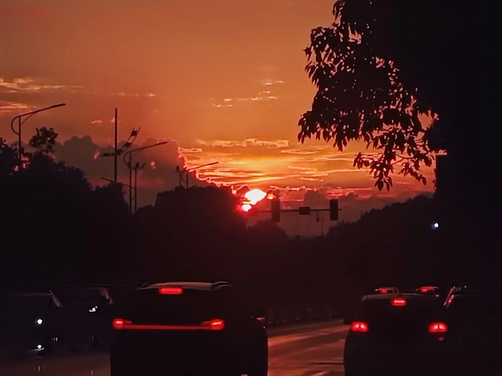 夕阳