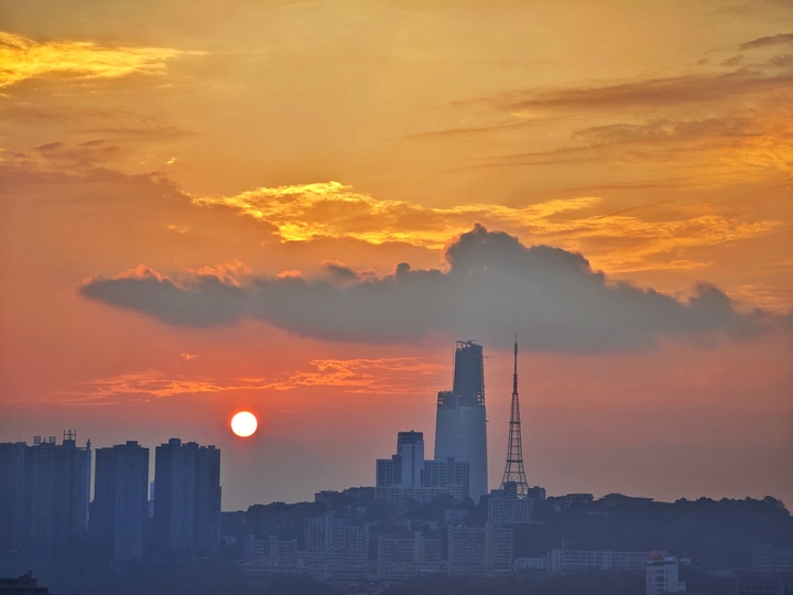 晚霞是天空给的惊喜