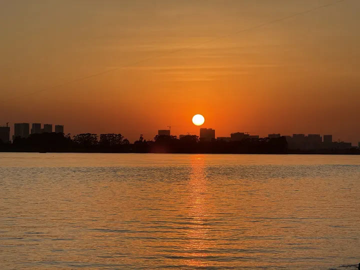 冬天的夕阳🌇